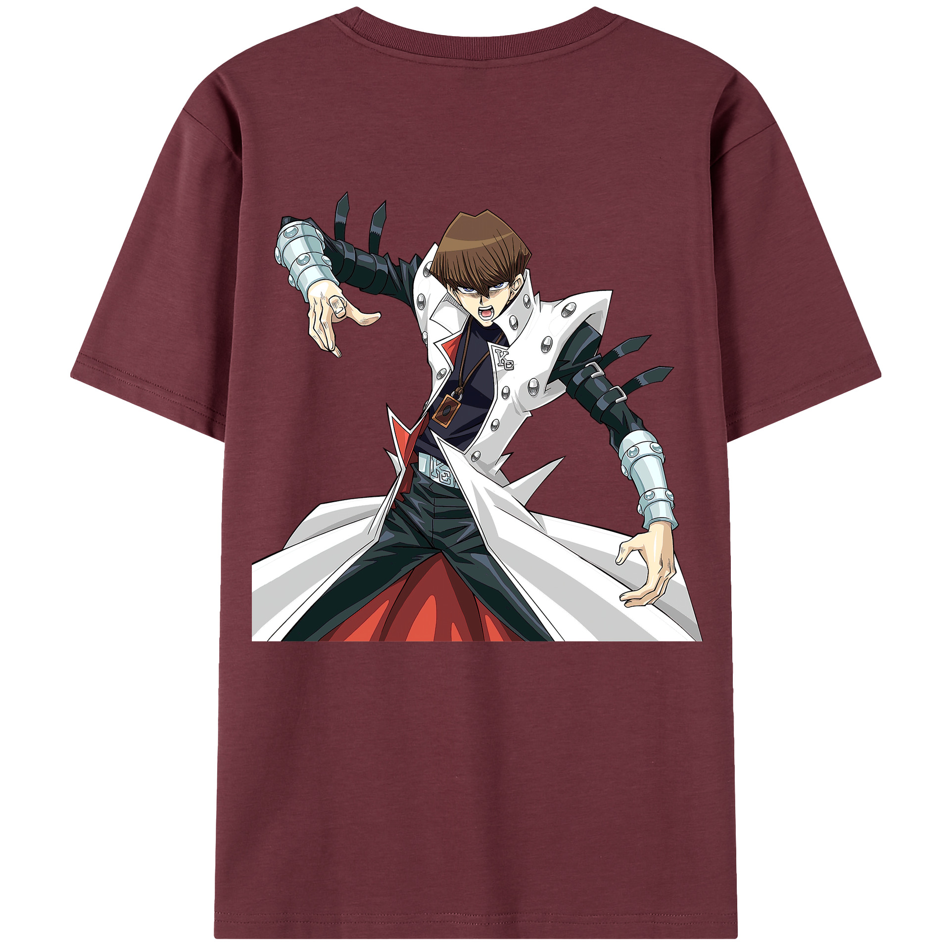 （画像用） 遊☆戯☆王 Yu-Gi-Oh! 綿100％半袖Tシャツ（背面プリント）